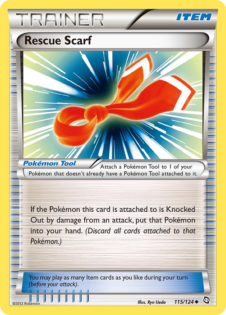 Rescue Scarf 115/124 — Dragons Exalted (English Pokémon TCG card)