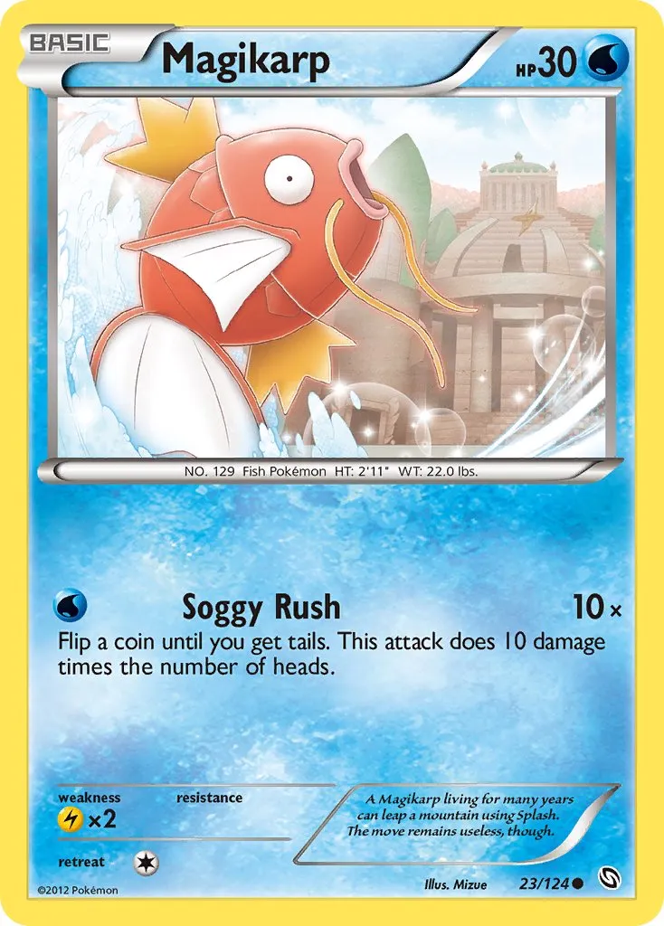 Magikarp 023/124 — Dragons Exalted (English Pokémon TCG card)