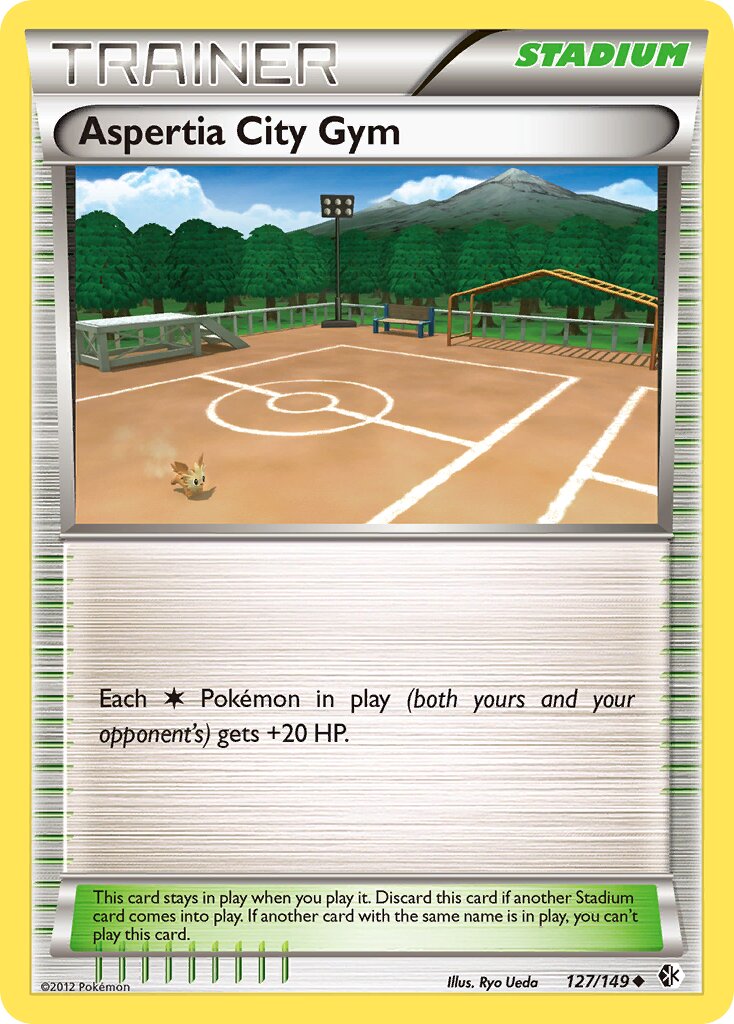 Aspertia City Gym 127/149 — Boundaries Crossed (English Pokémon TCG card)