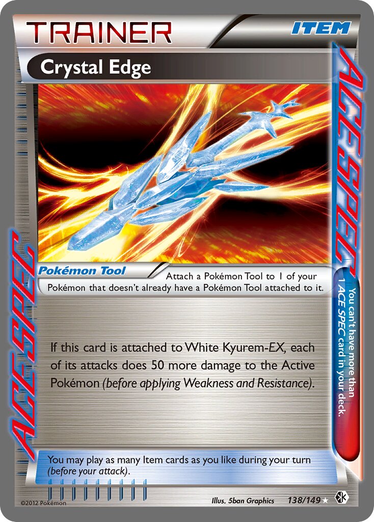 Crystal Edge 138/149 — Boundaries Crossed (English Pokémon TCG card)