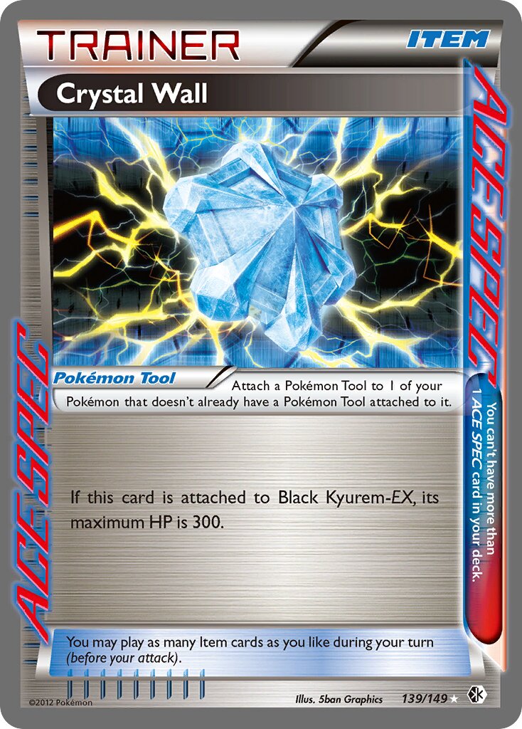 Crystal Wall 139/149 — Boundaries Crossed (English Pokémon TCG card)