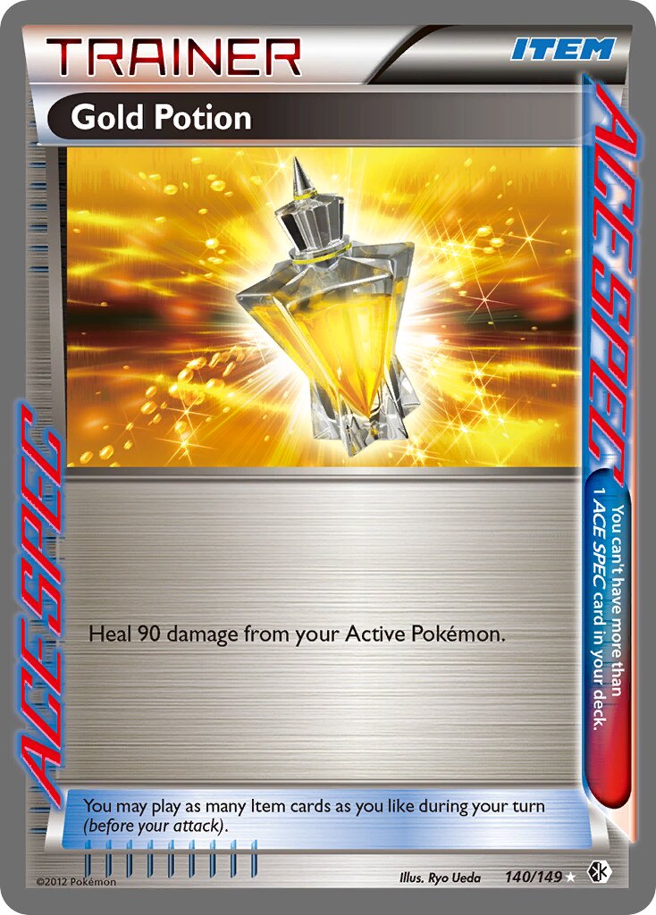 Gold Potion 140/149 — Boundaries Crossed (English Pokémon TCG card)