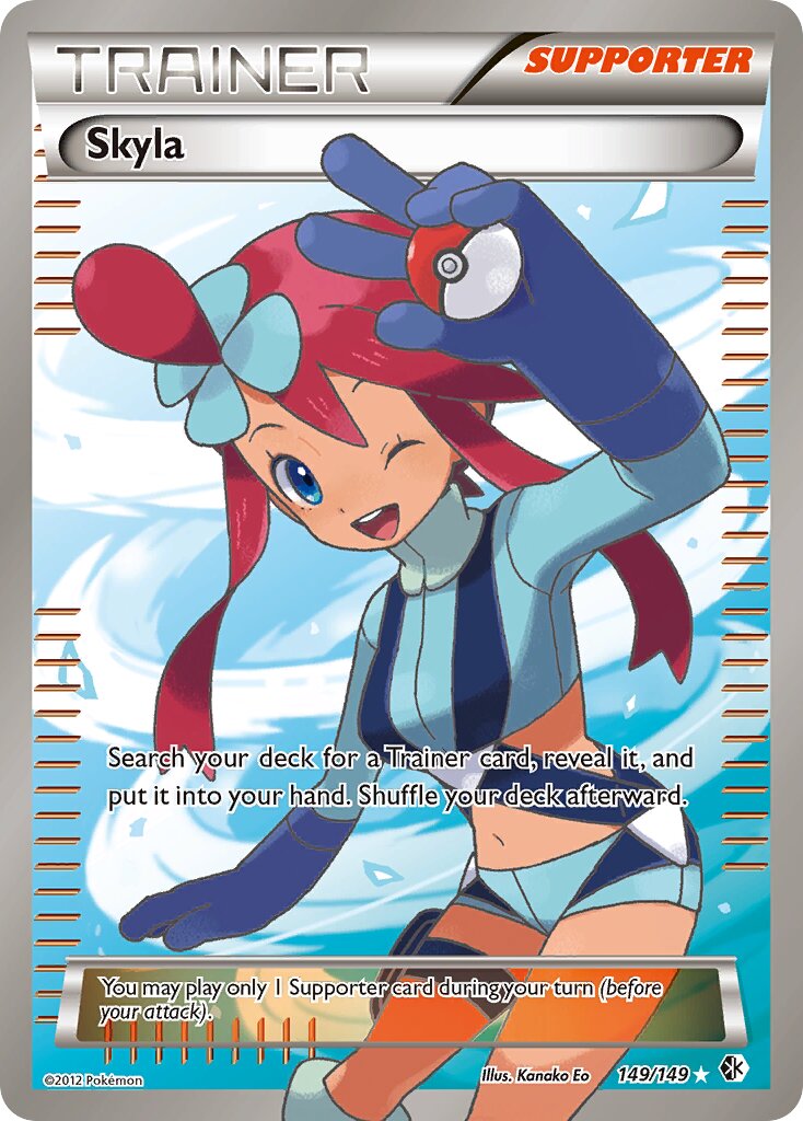 Skyla 149/149 — Boundaries Crossed (English Pokémon TCG card)