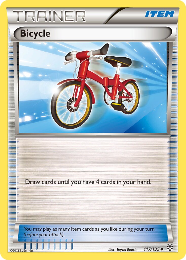 Bicycle 117/135 — Plasma Storm (English Pokémon TCG card)
