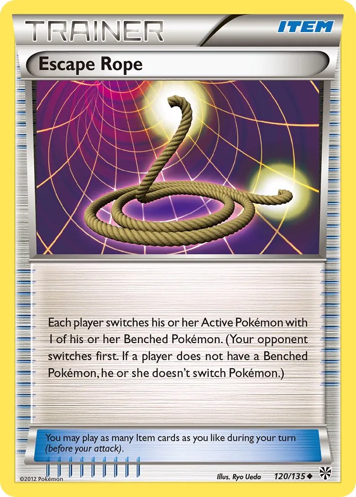 Escape Rope 120/135 — Plasma Storm (English Pokémon TCG card)