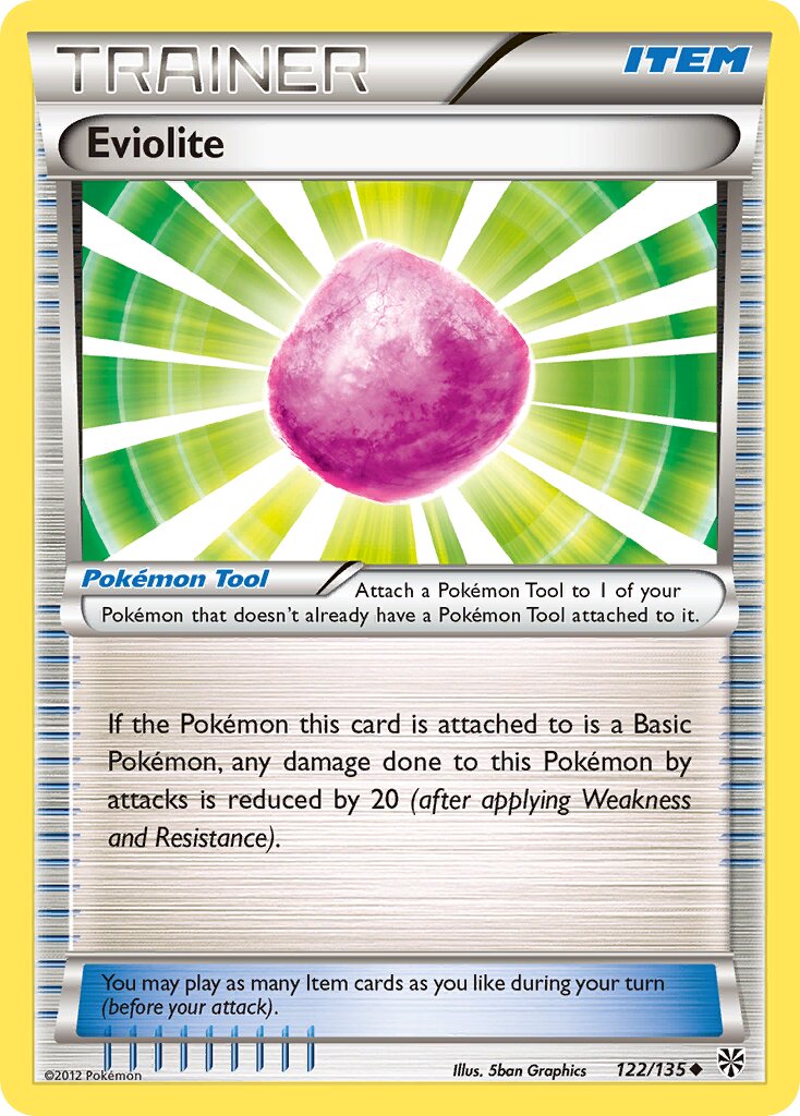 Eviolite 122/135 — Plasma Storm (English Pokémon TCG card)