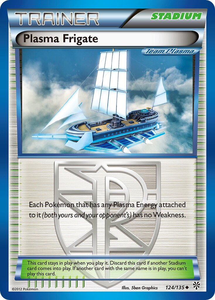 Plasma Frigate 124/135 — Plasma Storm (English Pokémon TCG card)