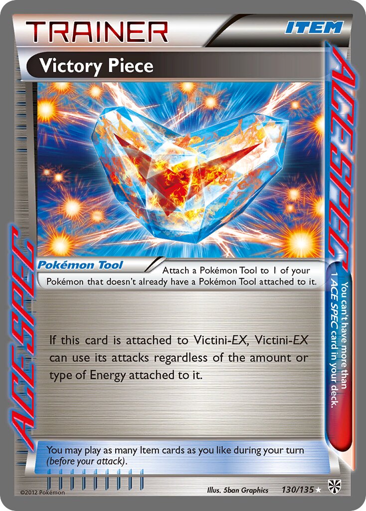 Victory Piece 130/135 — Plasma Storm (English Pokémon TCG card)