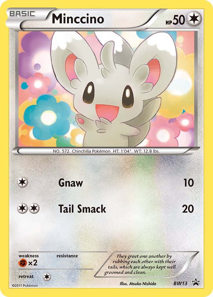 Minccino BW13 — Black & White Promos (English Pokémon TCG card)