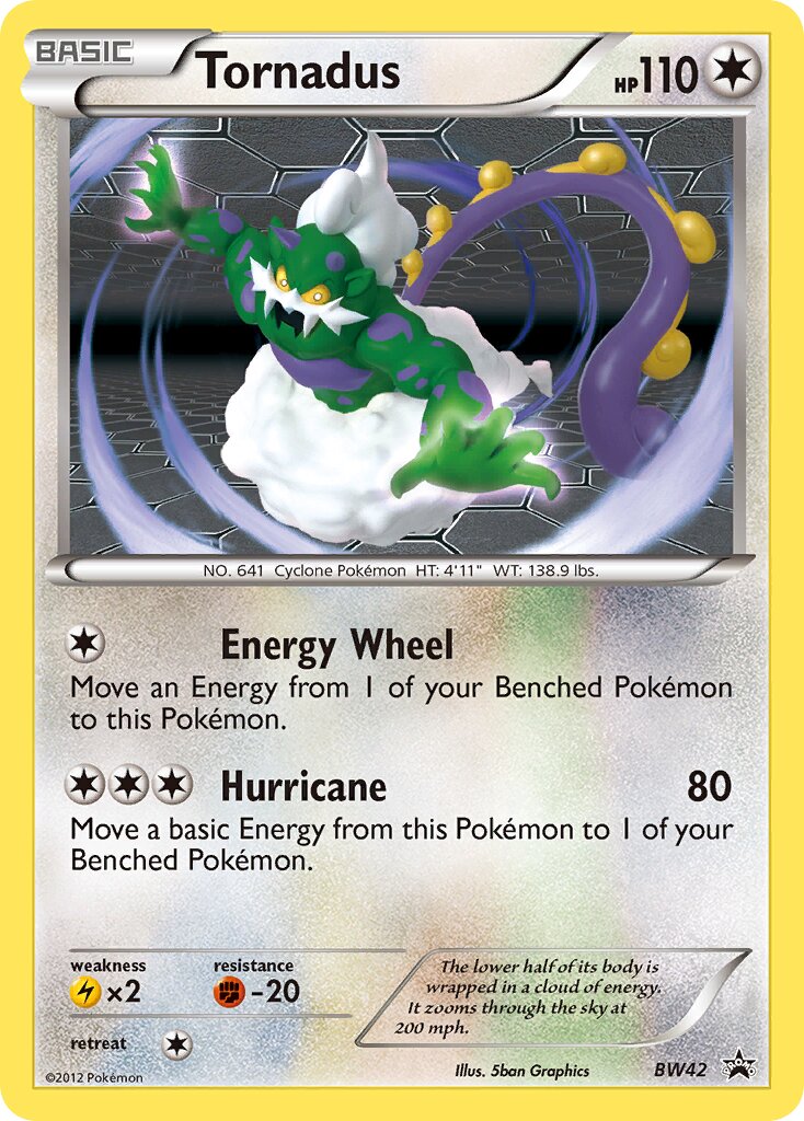 Tornadus BW42 — Black & White Promos (English Pokémon TCG card)