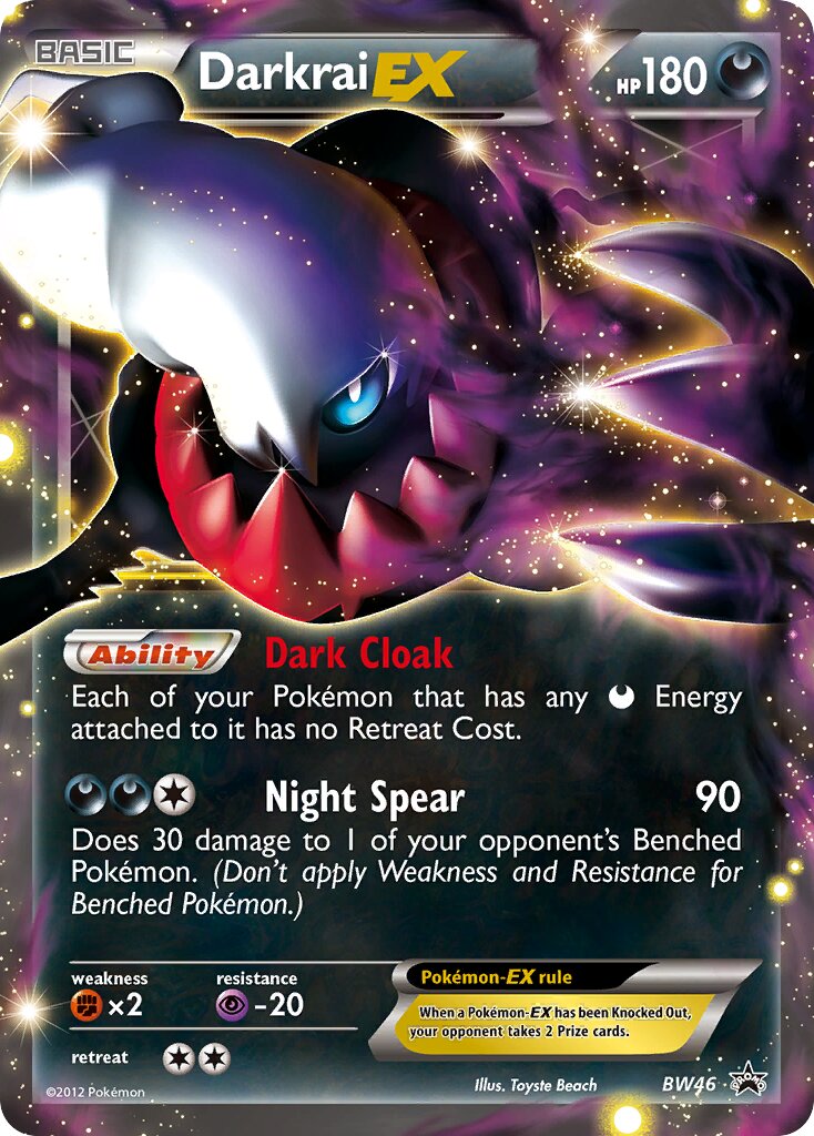 Darkrai-EX BW46 — Black & White Promos (English Pokémon TCG card)