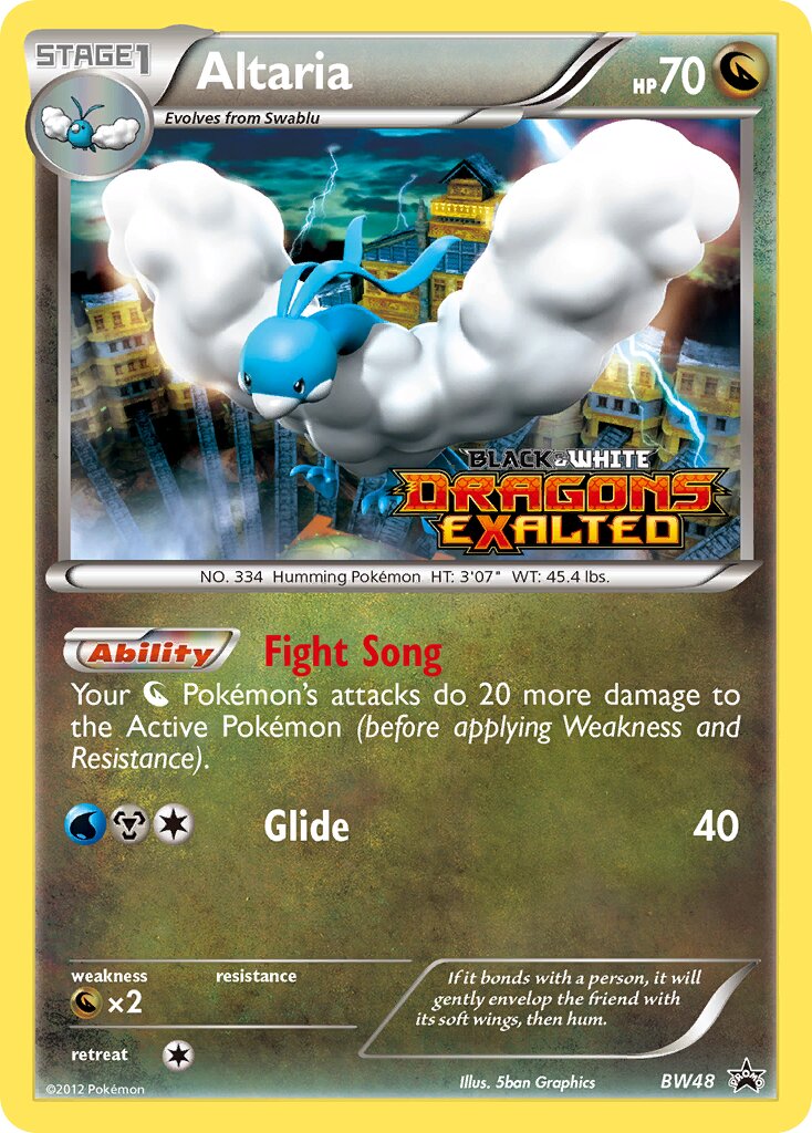 Altaria BW48 — Black & White Promos (English Pokémon TCG card)