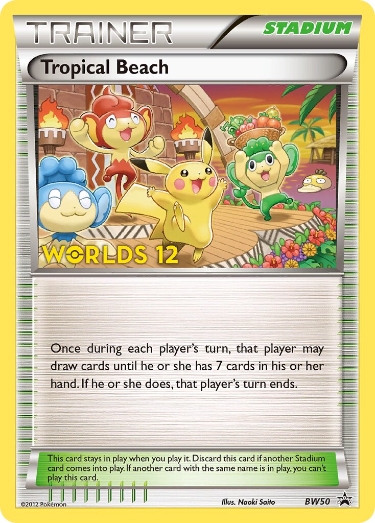 Tropical Beach BW50 — Black & White Promos (English Pokémon TCG card)