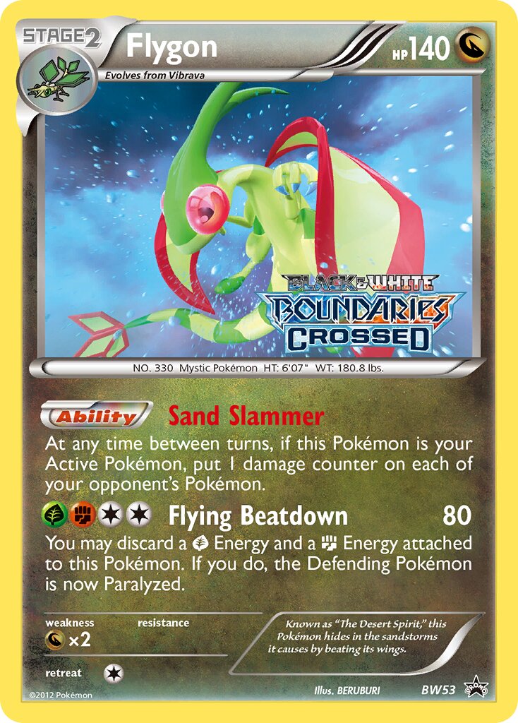 Flygon BW53 — Black & White Promos (English Pokémon TCG card)