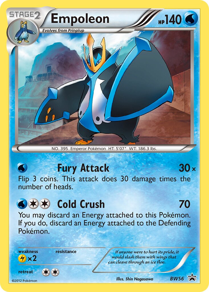 Empoleon BW56 — Black & White Promos (English Pokémon TCG card)