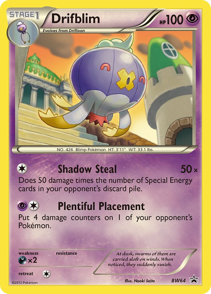 Drifblim BW64 — Black & White Promos (English Pokémon TCG card)