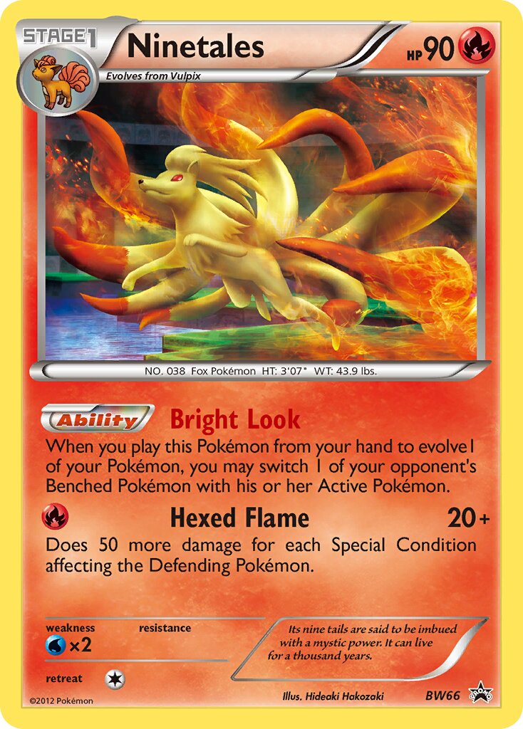 Ninetales BW66 — Black & White Promos (English Pokémon TCG card)