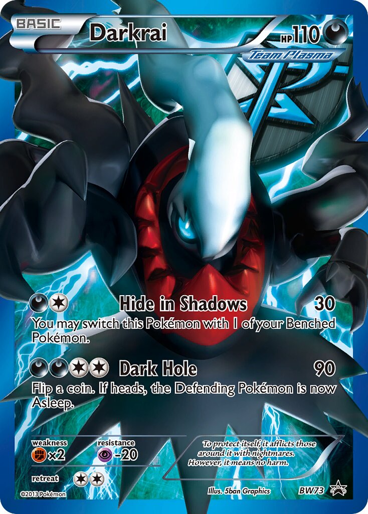 Darkrai BW73 — Black & White Promos (English Pokémon TCG card)