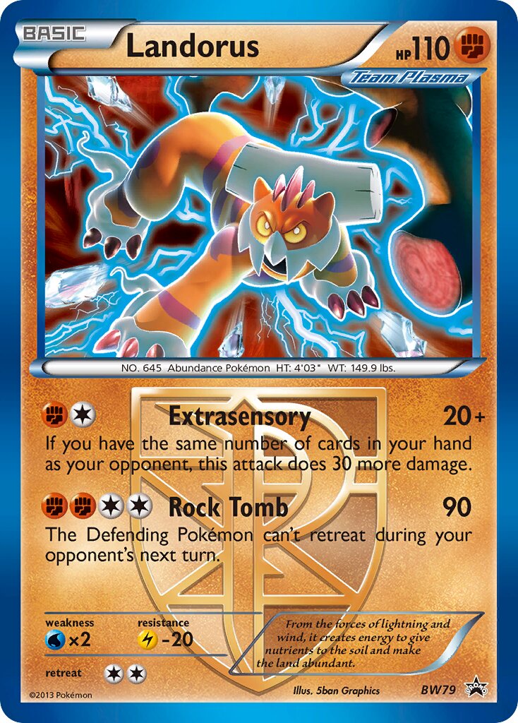 Landorus BW79 — Black & White Promos (English Pokémon TCG card)