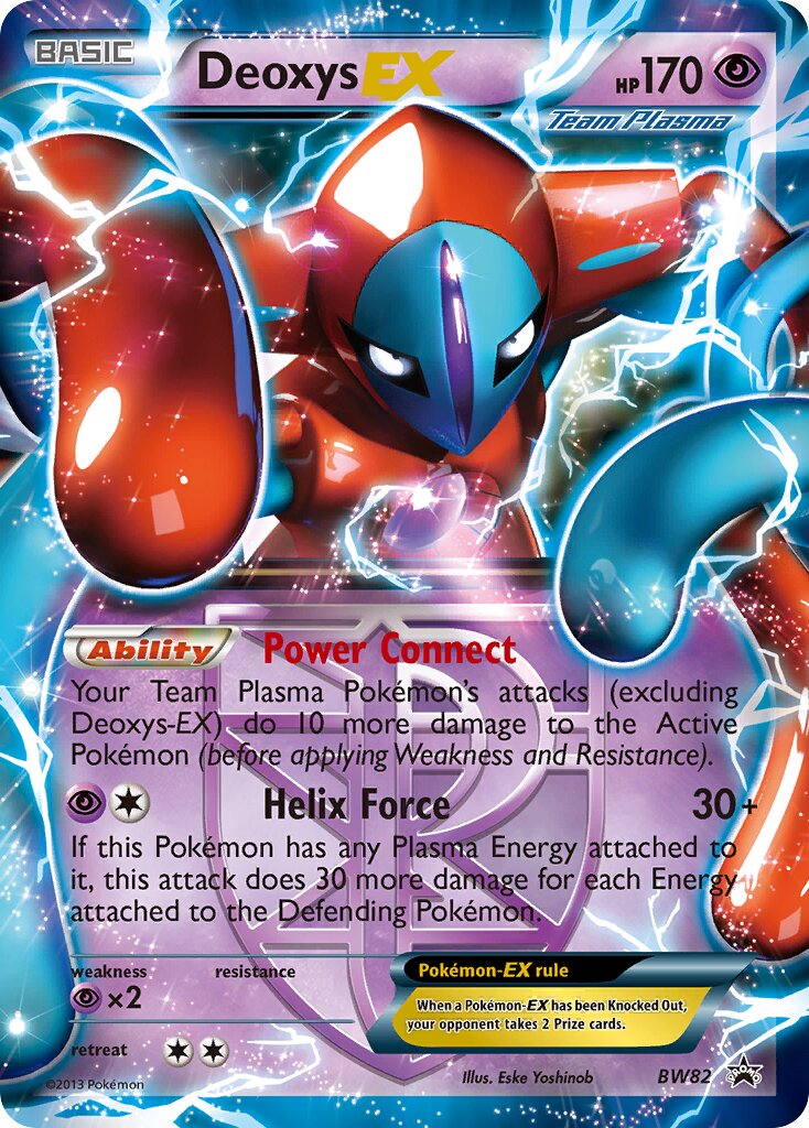 Deoxys-EX BW82 — Black & White Promos (English Pokémon TCG card)