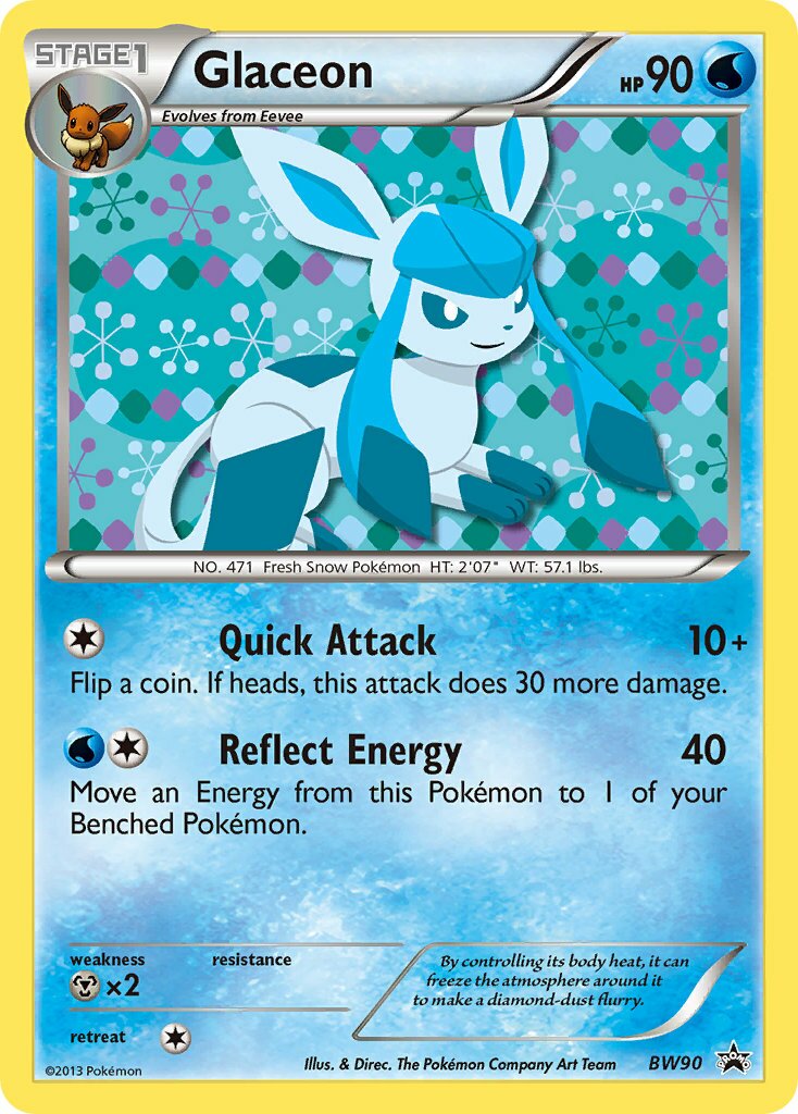 Glaceon BW90 — Black & White Promos (English Pokémon TCG card)