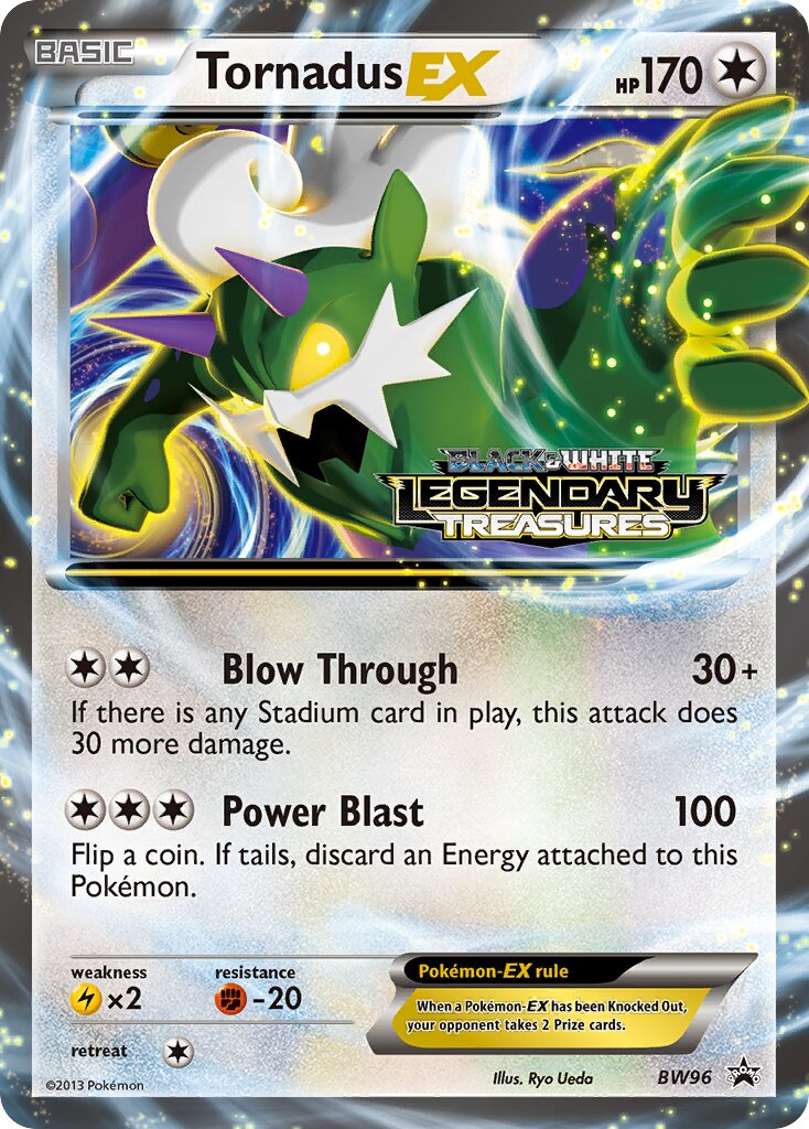 Tornadus-EX BW96 — Black & White Promos (English Pokémon TCG card)