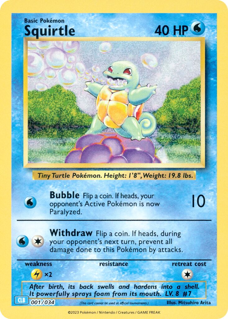 Pokémon TCG Classic (Blastoise) expansion