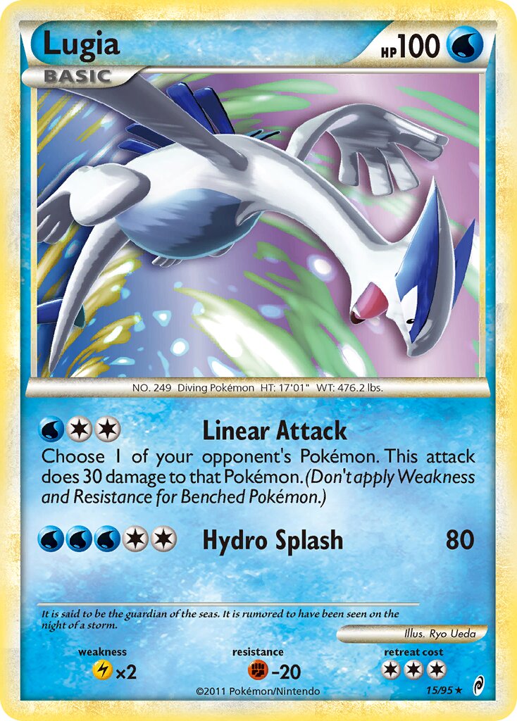 Lugia 015/106 — Call of Legends (English Pokémon TCG card)