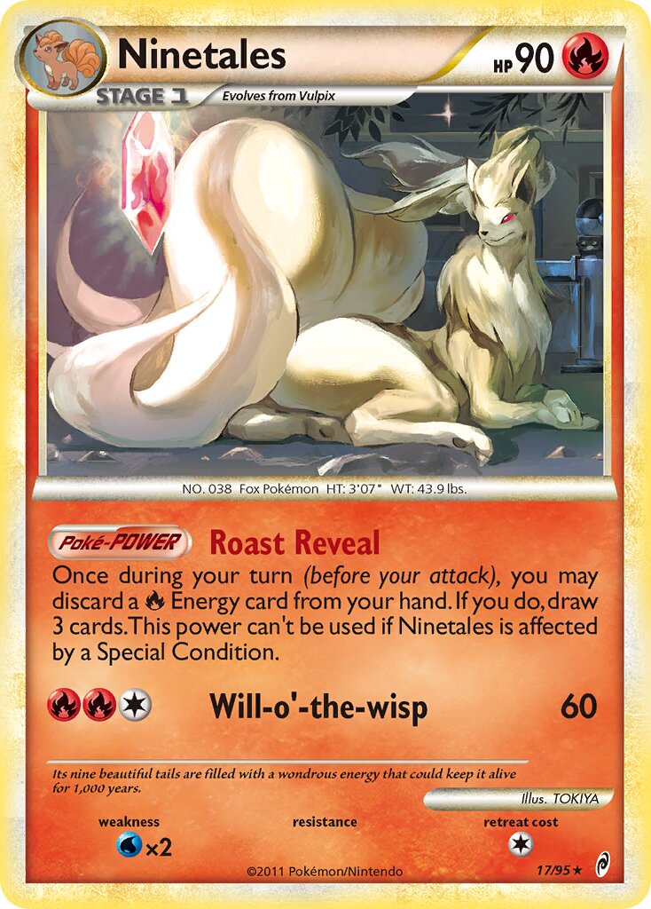 Ninetales 017/106 — Call of Legends (English Pokémon TCG card)