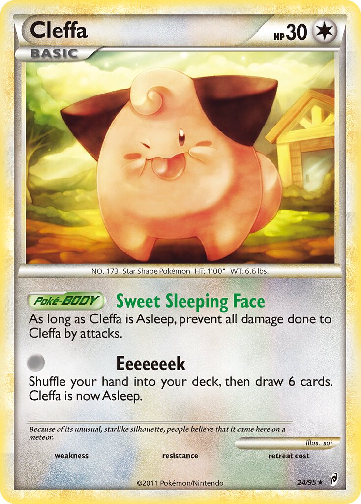Cleffa 024/106 — Call of Legends (English Pokémon TCG card)