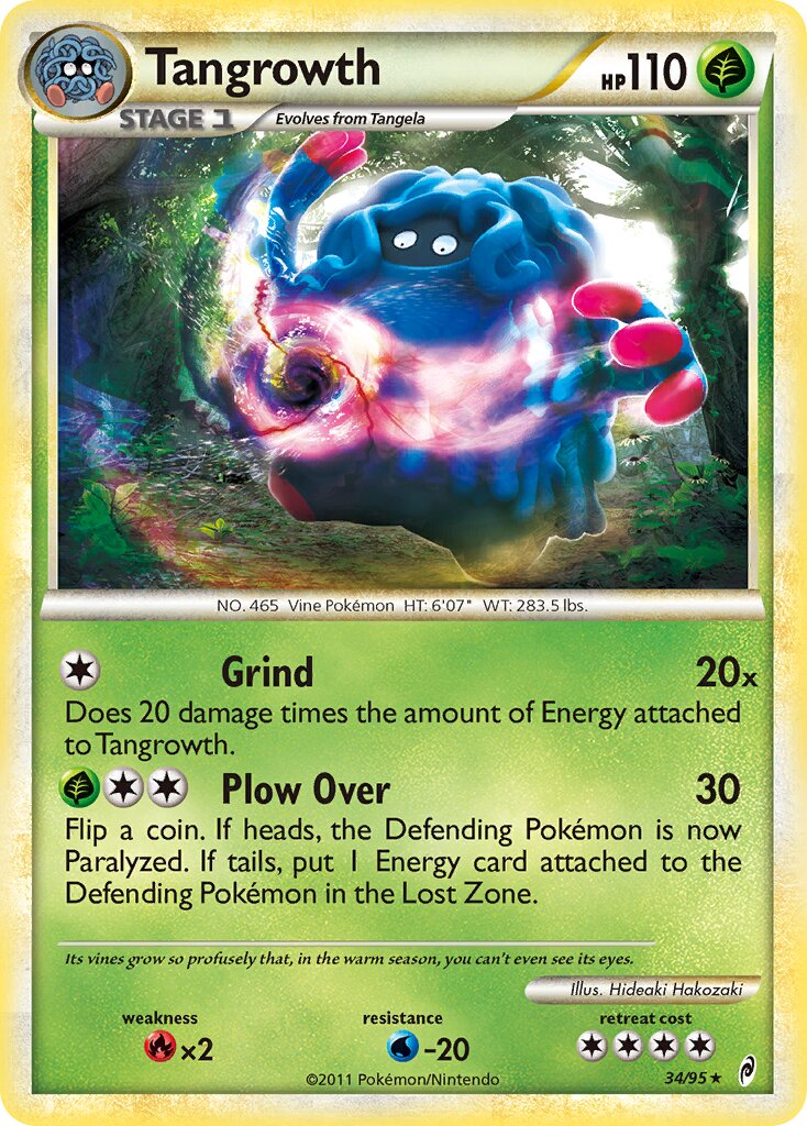 Tangrowth 034/106 — Call of Legends (English Pokémon TCG card)