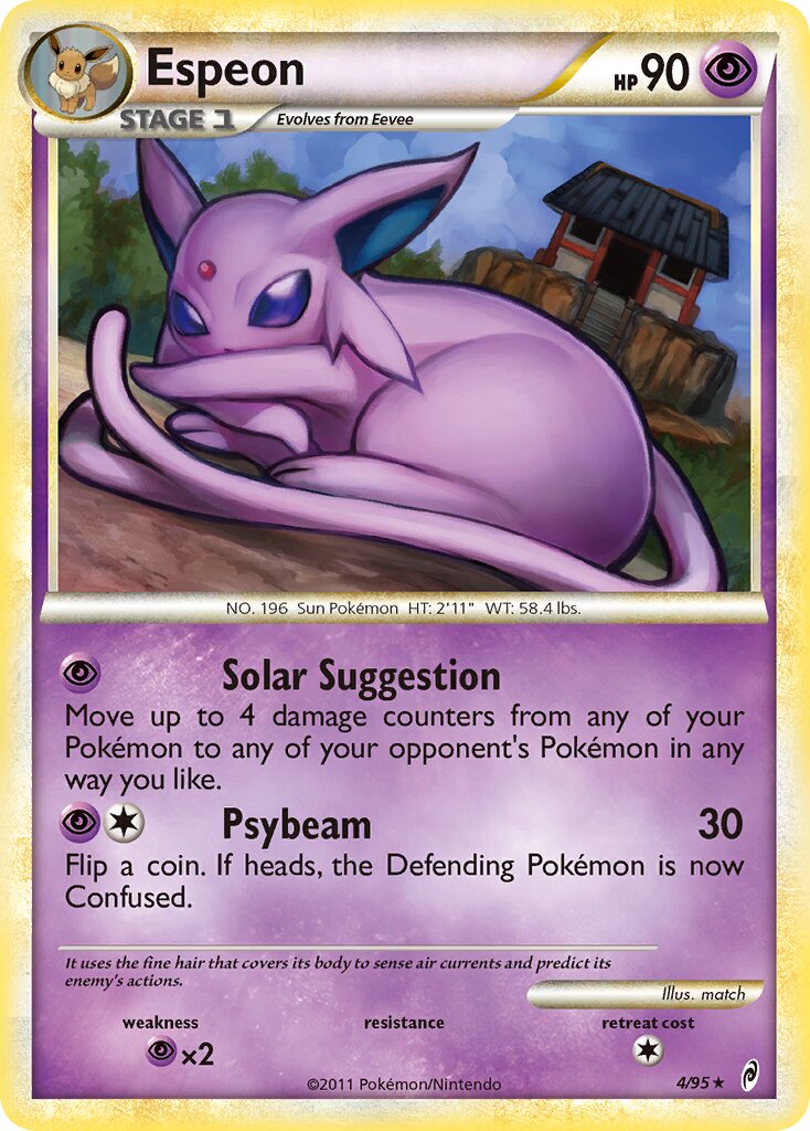 Espeon 004/106 — Call of Legends (English Pokémon TCG card)
