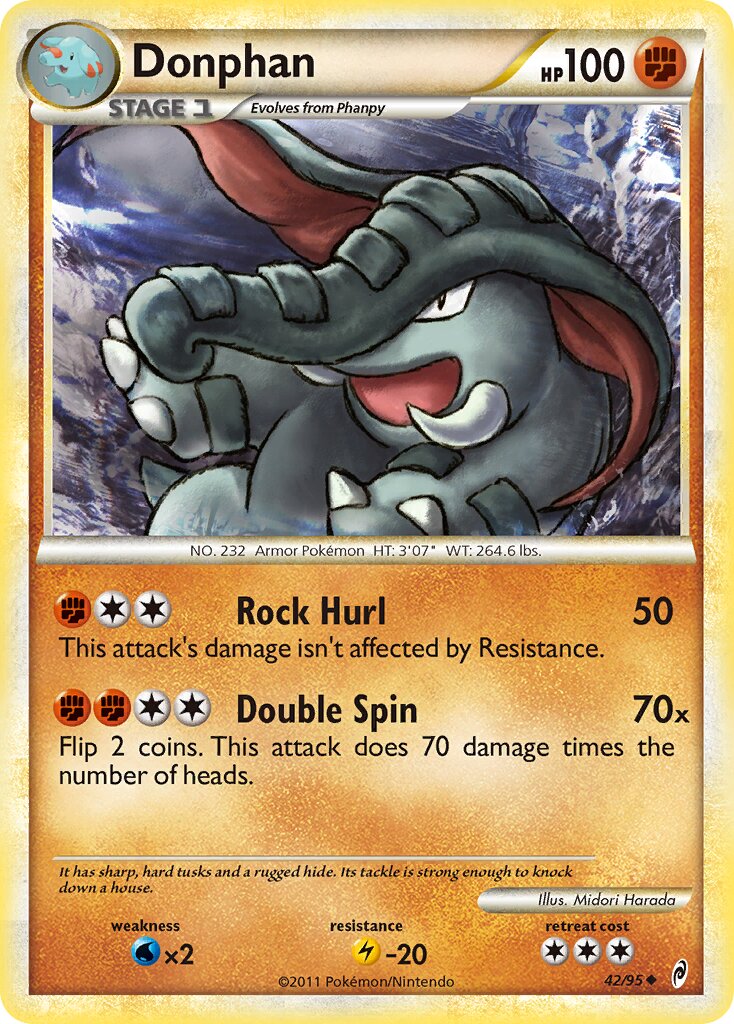 Donphan 042/106 — Call of Legends (English Pokémon TCG card)