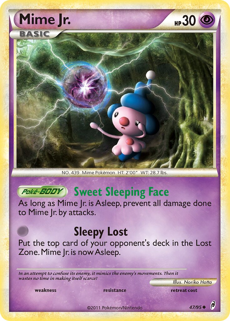 Mime Jr. 047/106 — Call of Legends (English Pokémon TCG card)