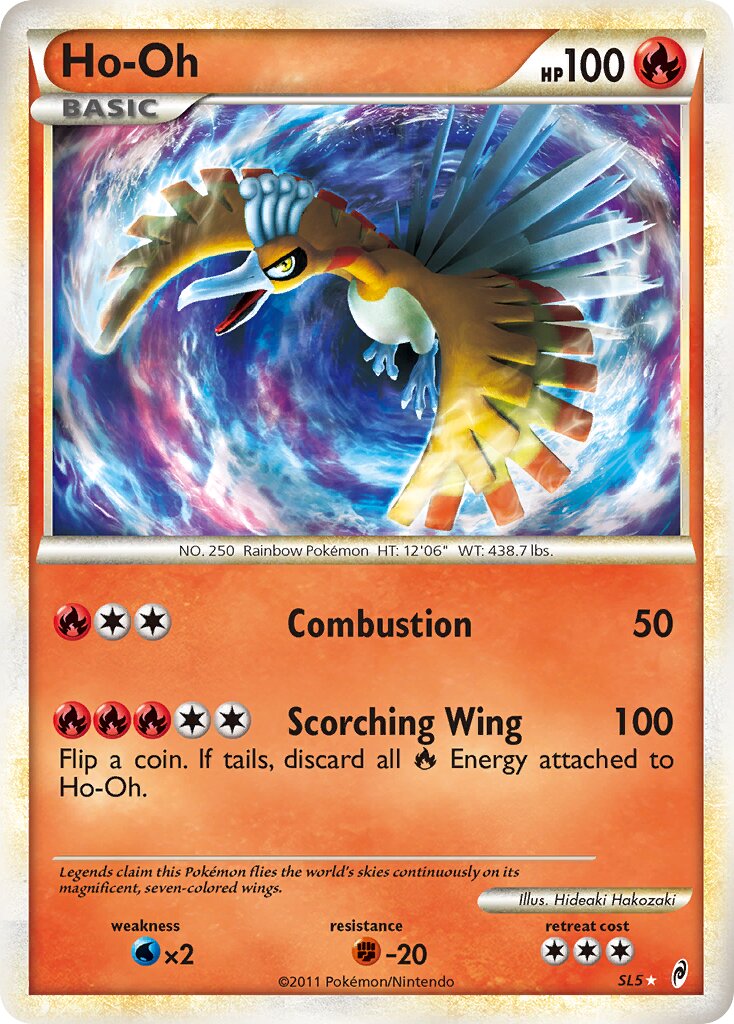 Ho-Oh SL5/106 — Call of Legends (English Pokémon TCG card)