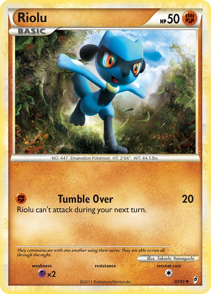 Riolu 050/106 — Call of Legends (English Pokémon TCG card)