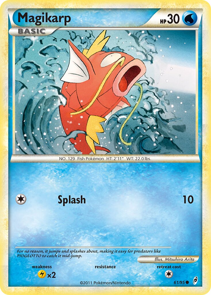 Magikarp 061/106 — Call of Legends (English Pokémon TCG card)