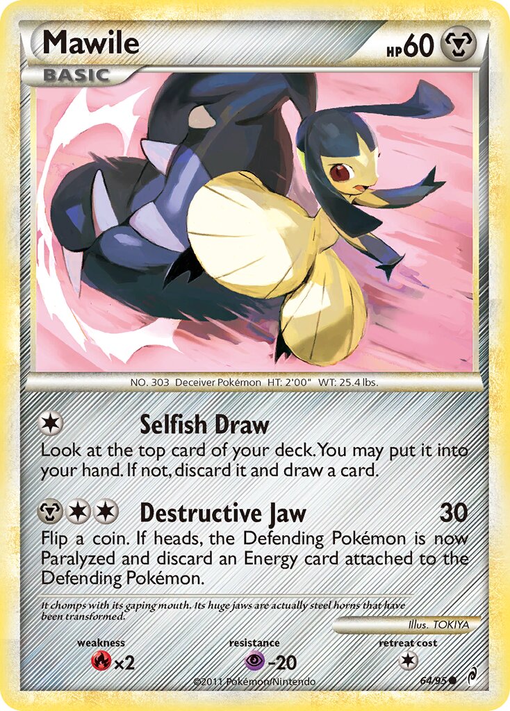 Mawile 064/106 — Call of Legends (English Pokémon TCG card)