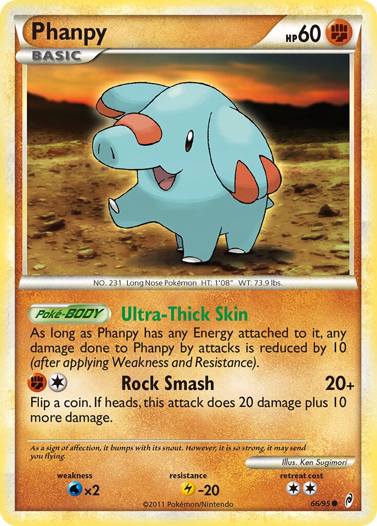 Phanpy 066/106 — Call of Legends (English Pokémon TCG card)