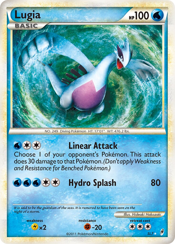 Lugia SL7/106 — Call of Legends (English Pokémon TCG card)
