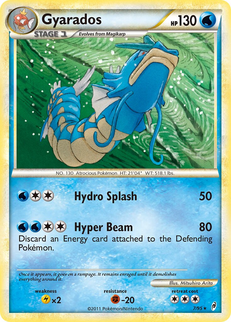 Gyarados 007/106 — Call of Legends (English Pokémon TCG card)