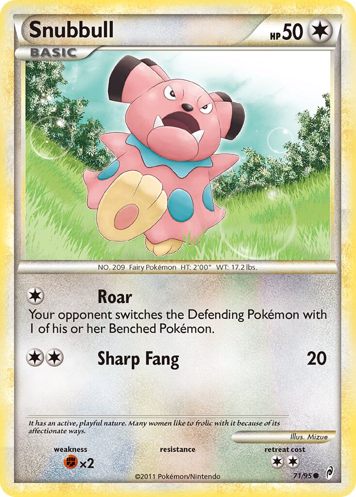 Snubbull 071/106 — Call of Legends (English Pokémon TCG card)