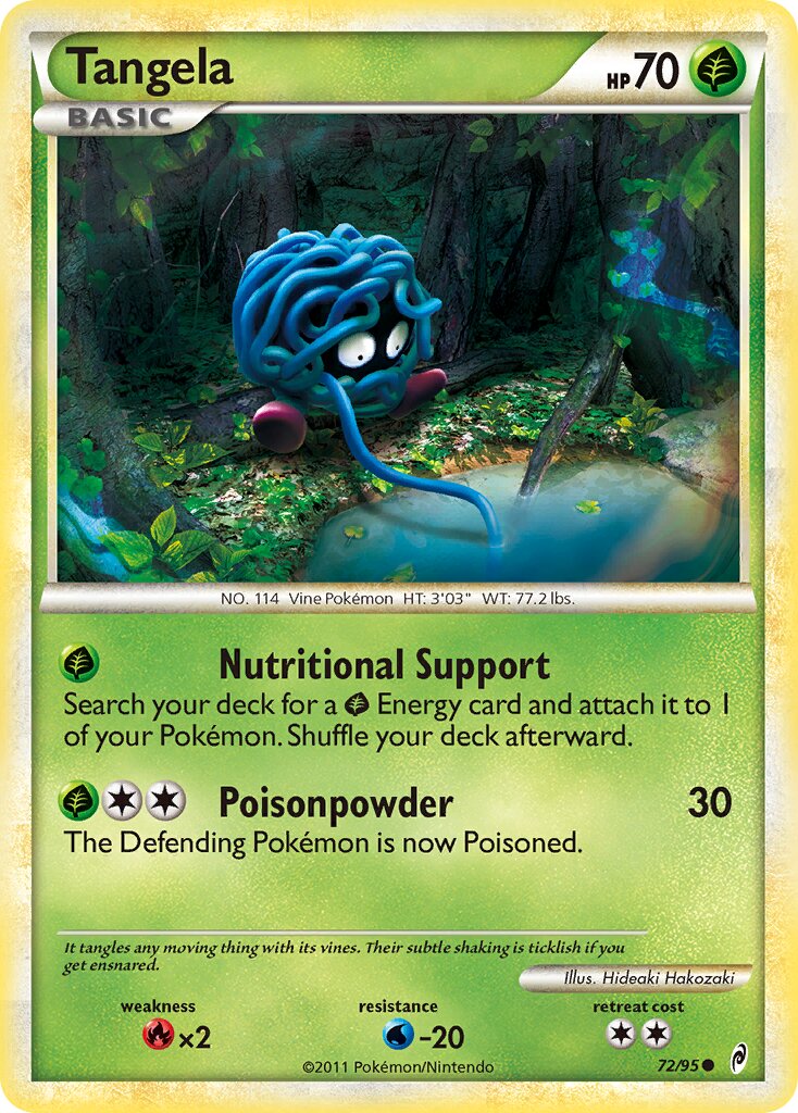 Tangela 072/106 — Call of Legends (English Pokémon TCG card)
