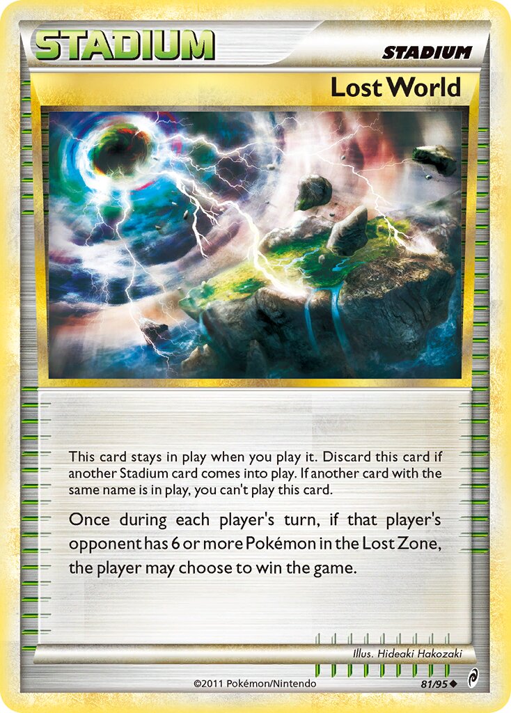 Lost World 081/106 — Call of Legends (English Pokémon TCG card)
