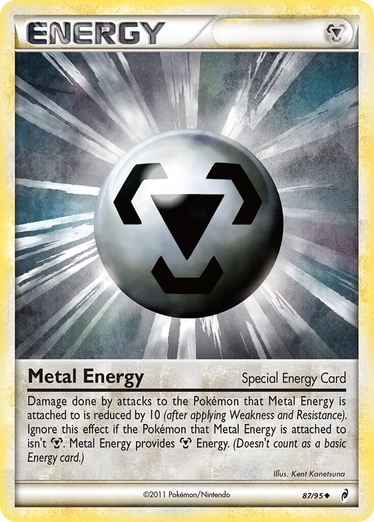 Metal Energy 087/106 — Call of Legends (English Pokémon TCG card)
