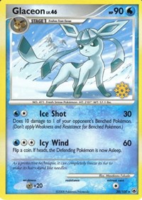 Glaceon 020 — Countdown Calendar (English Pokémon TCG card)