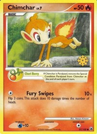 Chimchar 057 — Countdown Calendar (English Pokémon TCG card)