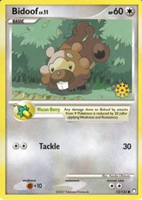Bidoof 073 — Countdown Calendar (English Pokémon TCG card)