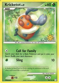 Kricketot 086 — Countdown Calendar (English Pokémon TCG card)