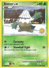 Snover 101 — Countdown Calendar (English Pokémon TCG card)